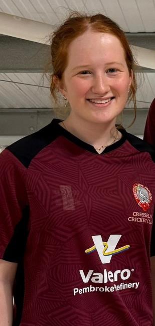 Mari Cole - fine unbeaten innings for Cresselly